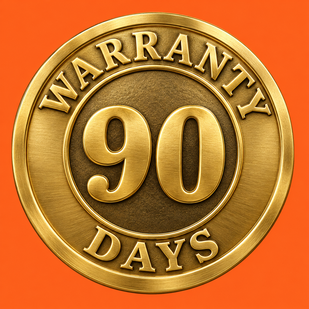 90 days warranty seal